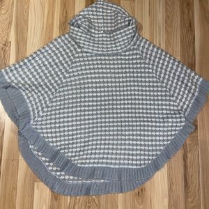 Knitted Poncho Sweater